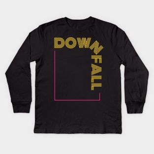 DOWNFALL Kids Long Sleeve T-Shirt